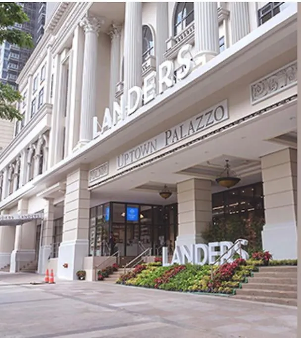 One Uptown Residence Infront Grand Hyatt 1Br, Washer,Fast Wifi Manila 0*,