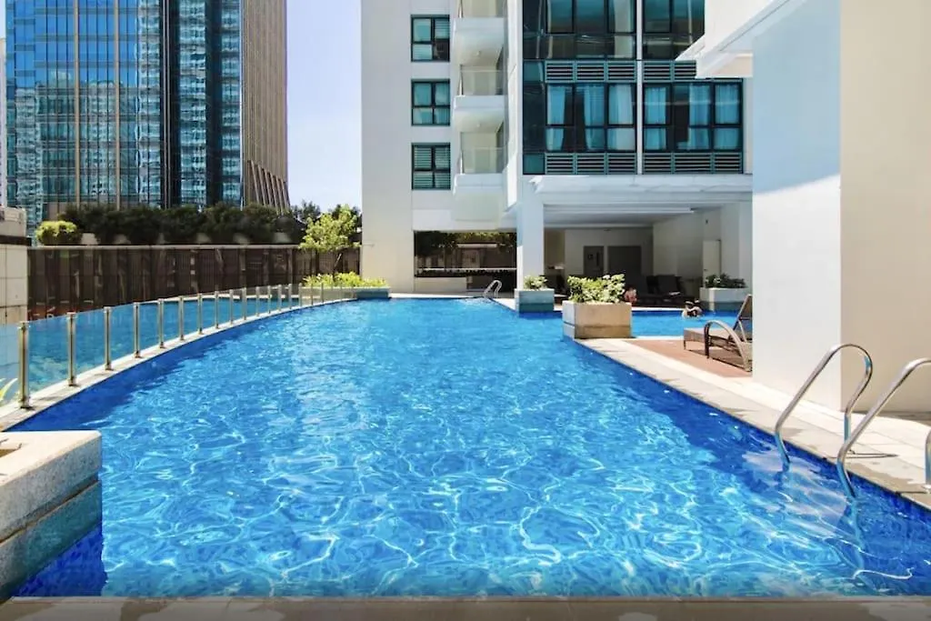One Uptown Residence Infront Grand Hyatt 1Br, Washer,Fast Wifi Manila Apartment